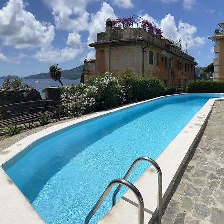 NAUTILUS VISTA MARE MOZZAFIATO a 180 GRADI- POSTO AUTO PRIVATO - 2 CAMERE MATRIMONIALI più 1 DIVANO LETTO SINGOLO-SKY,NETFLIX Rapallo Exterior foto