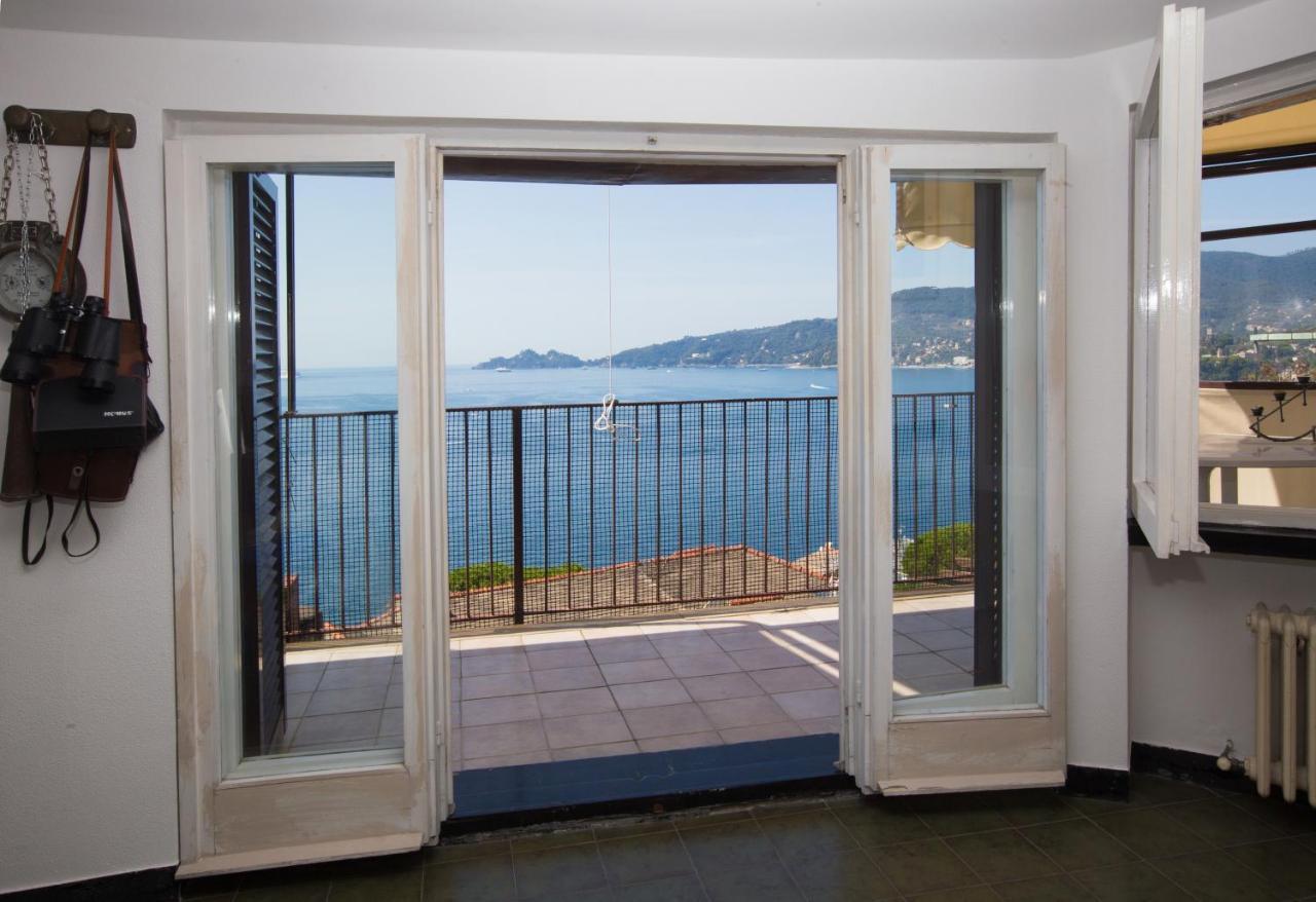 NAUTILUS VISTA MARE MOZZAFIATO a 180 GRADI- POSTO AUTO PRIVATO - 2 CAMERE MATRIMONIALI più 1 DIVANO LETTO SINGOLO-SKY,NETFLIX Rapallo Exterior foto