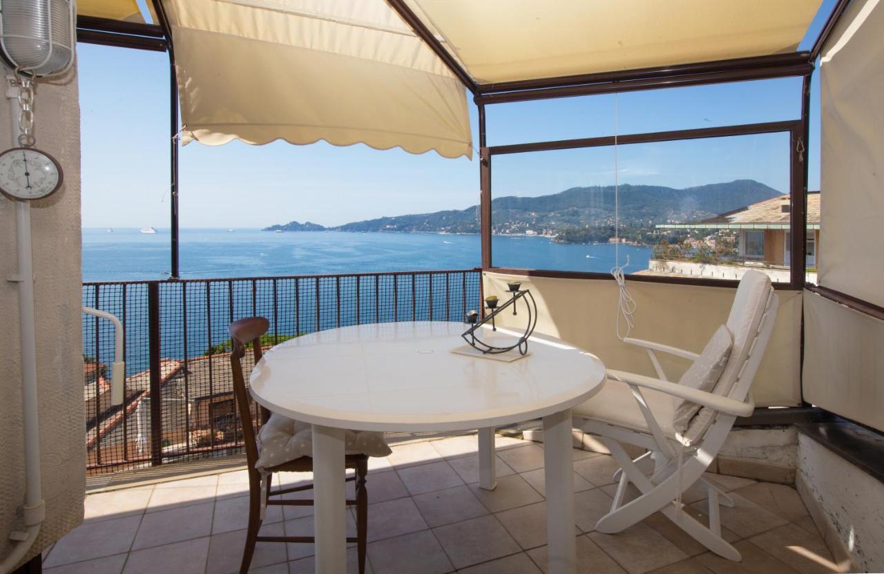 NAUTILUS VISTA MARE MOZZAFIATO a 180 GRADI- POSTO AUTO PRIVATO - 2 CAMERE MATRIMONIALI più 1 DIVANO LETTO SINGOLO-SKY,NETFLIX Rapallo Exterior foto