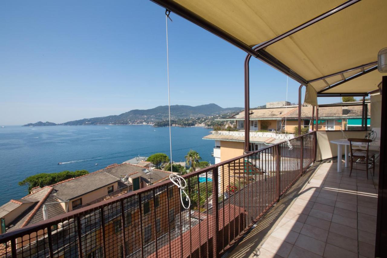 NAUTILUS VISTA MARE MOZZAFIATO a 180 GRADI- POSTO AUTO PRIVATO - 2 CAMERE MATRIMONIALI più 1 DIVANO LETTO SINGOLO-SKY,NETFLIX Rapallo Exterior foto