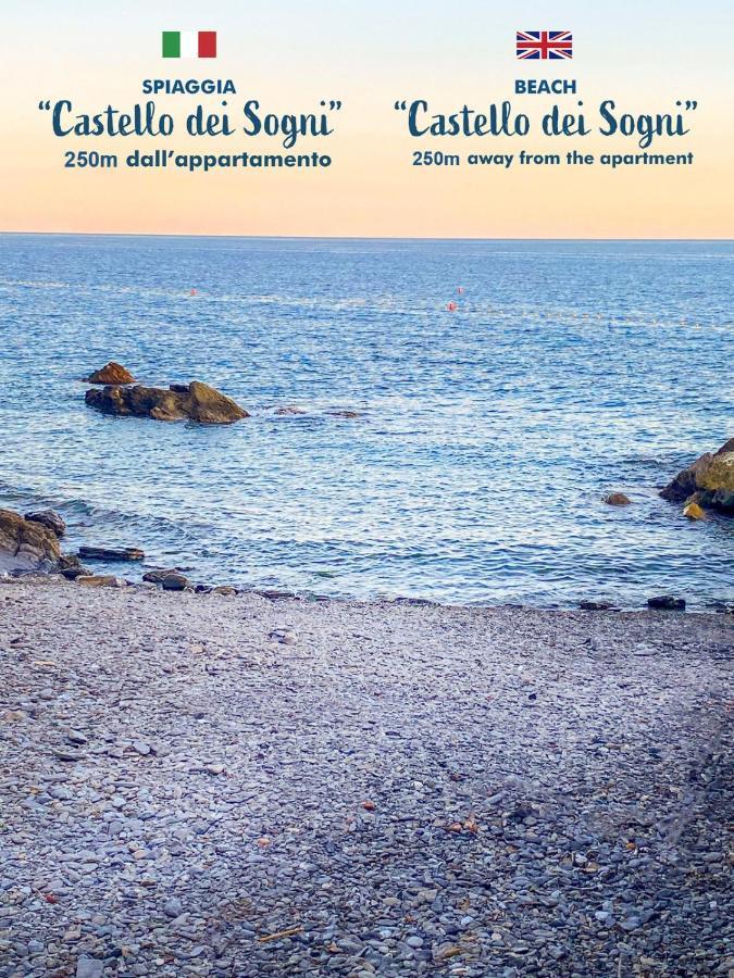 NAUTILUS VISTA MARE MOZZAFIATO a 180 GRADI- POSTO AUTO PRIVATO - 2 CAMERE MATRIMONIALI più 1 DIVANO LETTO SINGOLO-SKY,NETFLIX Rapallo Exterior foto