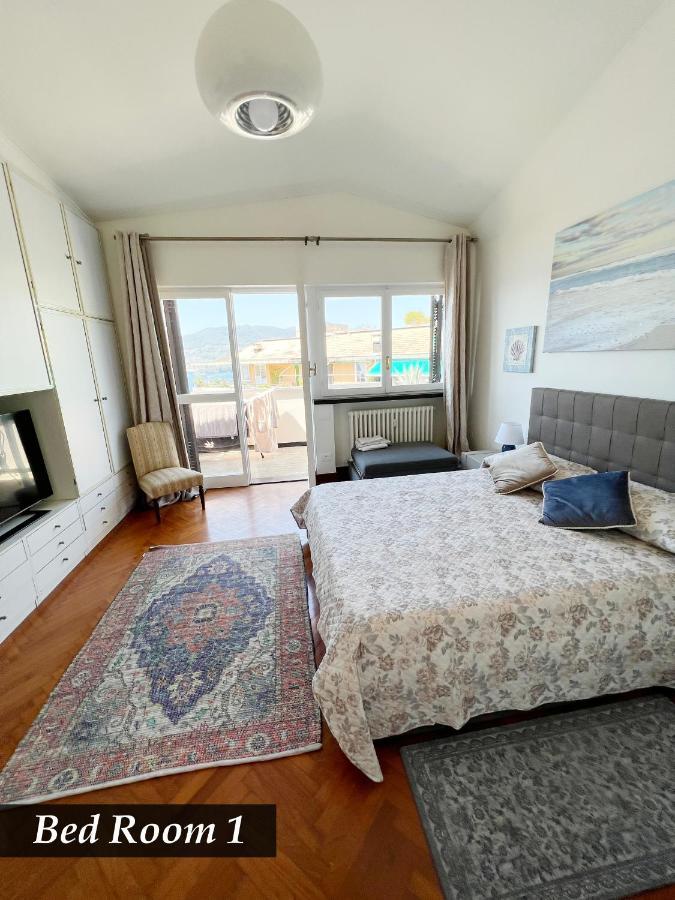 NAUTILUS VISTA MARE MOZZAFIATO a 180 GRADI- POSTO AUTO PRIVATO - 2 CAMERE MATRIMONIALI più 1 DIVANO LETTO SINGOLO-SKY,NETFLIX Rapallo Exterior foto