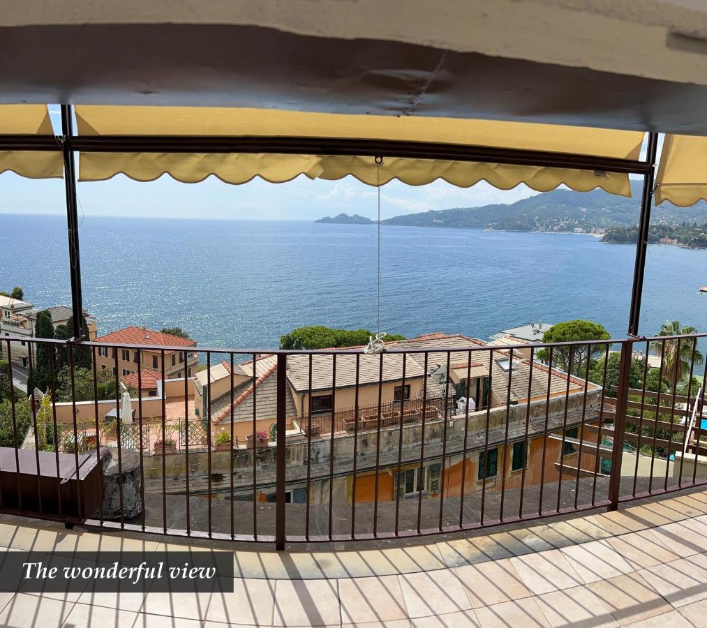 NAUTILUS VISTA MARE MOZZAFIATO a 180 GRADI- POSTO AUTO PRIVATO - 2 CAMERE MATRIMONIALI più 1 DIVANO LETTO SINGOLO-SKY,NETFLIX Rapallo Exterior foto