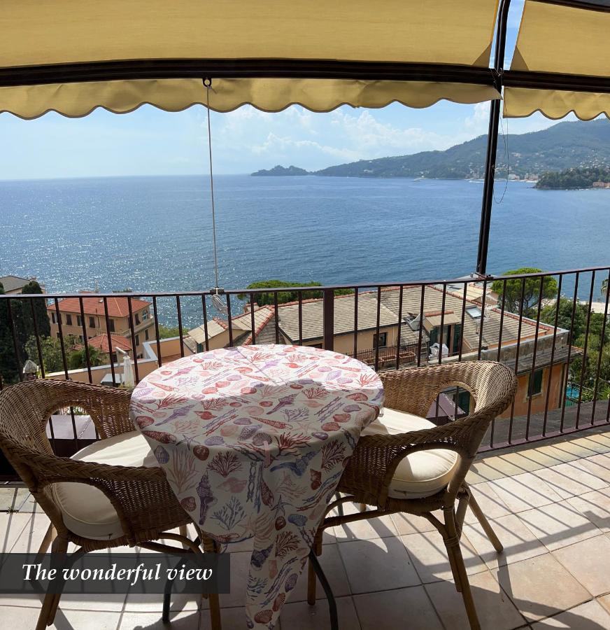 NAUTILUS VISTA MARE MOZZAFIATO a 180 GRADI- POSTO AUTO PRIVATO - 2 CAMERE MATRIMONIALI più 1 DIVANO LETTO SINGOLO-SKY,NETFLIX Rapallo Exterior foto