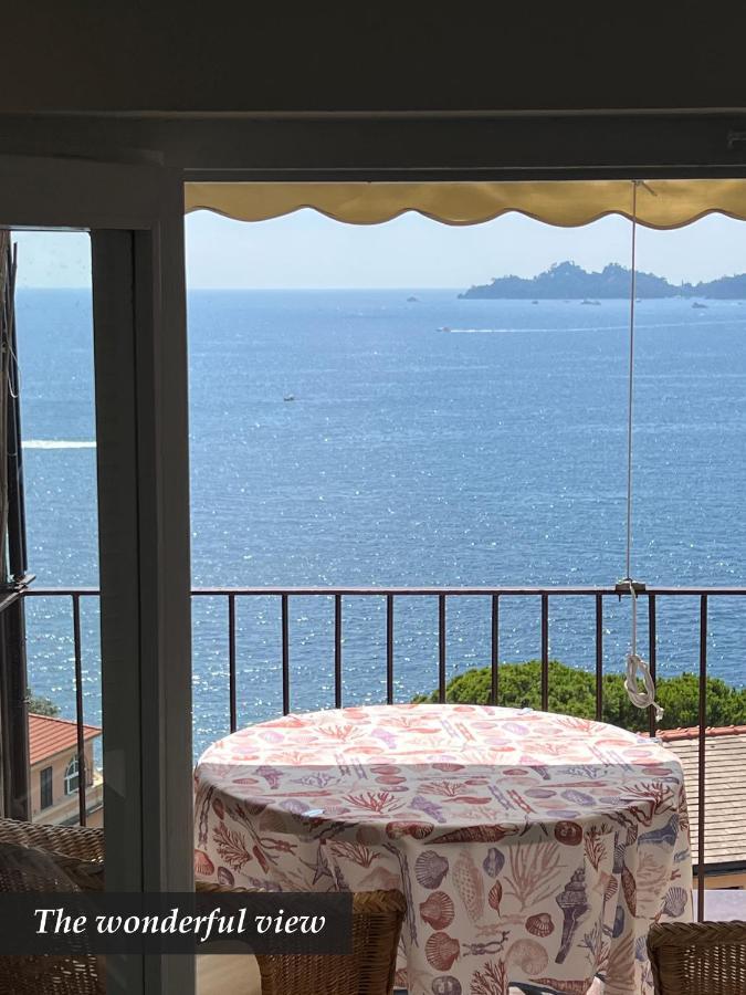 NAUTILUS VISTA MARE MOZZAFIATO a 180 GRADI- POSTO AUTO PRIVATO - 2 CAMERE MATRIMONIALI più 1 DIVANO LETTO SINGOLO-SKY,NETFLIX Rapallo Exterior foto