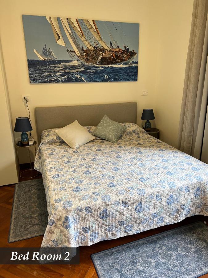 NAUTILUS VISTA MARE MOZZAFIATO a 180 GRADI- POSTO AUTO PRIVATO - 2 CAMERE MATRIMONIALI più 1 DIVANO LETTO SINGOLO-SKY,NETFLIX Rapallo Exterior foto