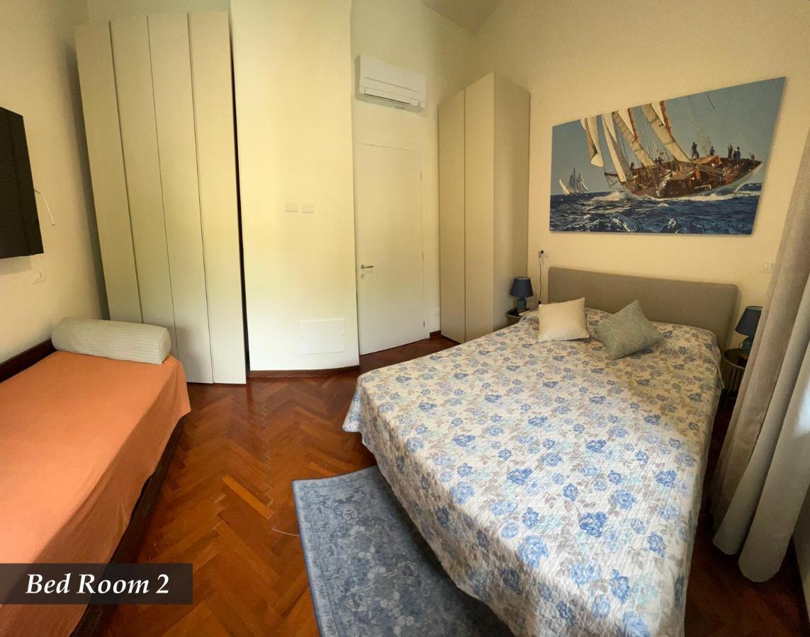 NAUTILUS VISTA MARE MOZZAFIATO a 180 GRADI- POSTO AUTO PRIVATO - 2 CAMERE MATRIMONIALI più 1 DIVANO LETTO SINGOLO-SKY,NETFLIX Rapallo Exterior foto